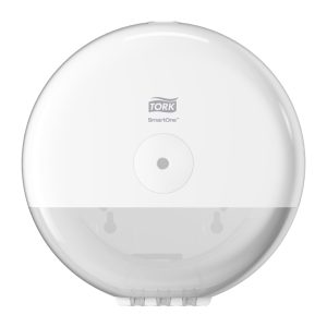 Tork SmartOne® Mini Toilet Paper Roll Dispenser White T9
